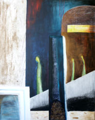 Abwärts II, 2011, 125 x 100 cm