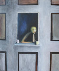 Ein Fenster II, 2012, 125 x 105 cm